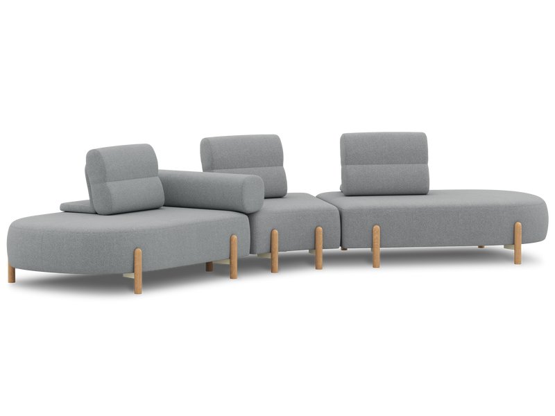 Диван модульный Альди-4 Bucle Grafit