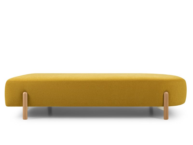 Диван прямой Альди-10 Bucle Yellow