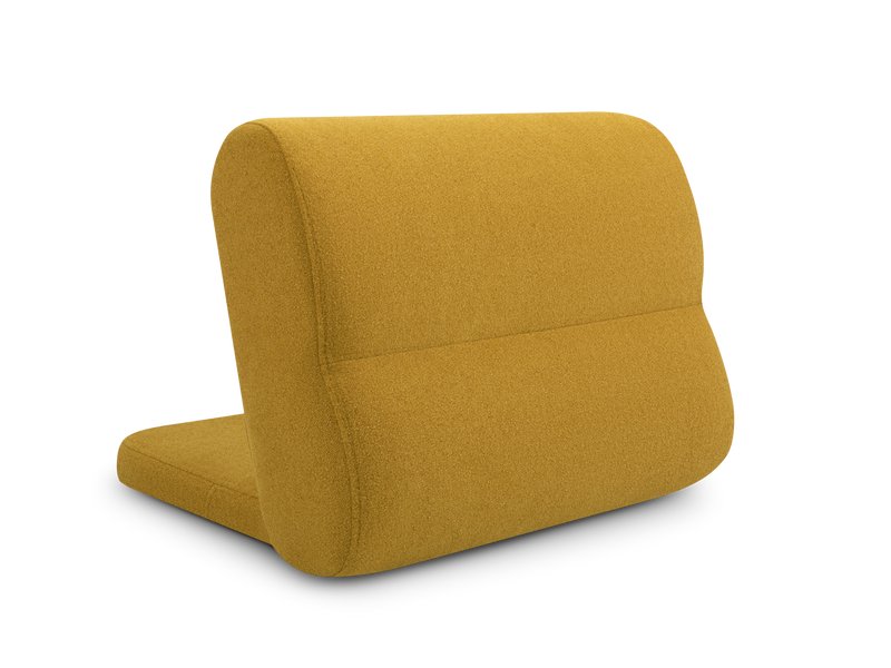 Подушка-спинка Альди-12 Bucle Yellow