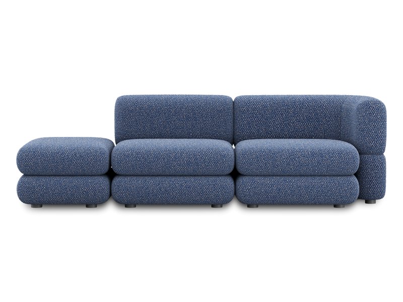 Диван модульный Брера-8 Bucle Saphire