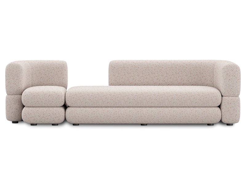 Диван модульный Брера-5 Bucle Cream