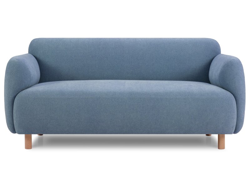 Диван прямой Пайпел Bucle Blue